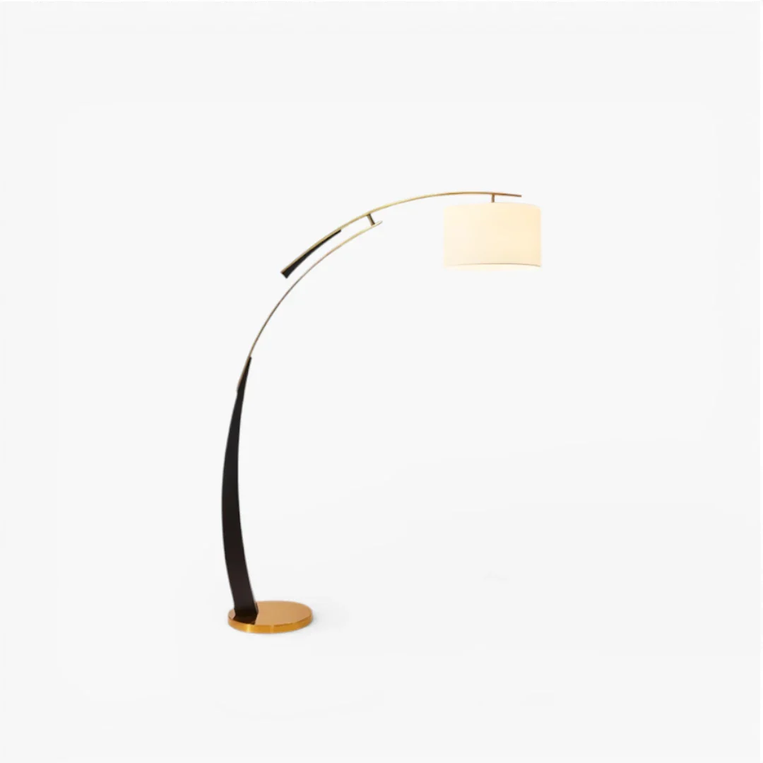 Lampe Sur Pied En Arc Vintage