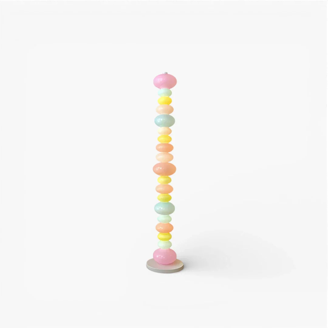 Lampe Sur Pied Multicolore