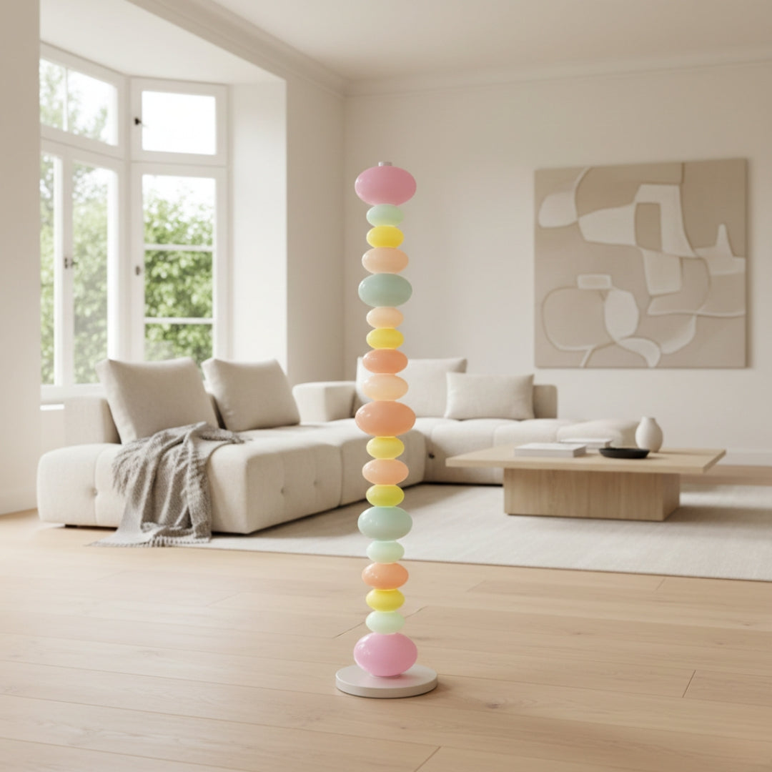 Lampe Sur Pied Multicolore