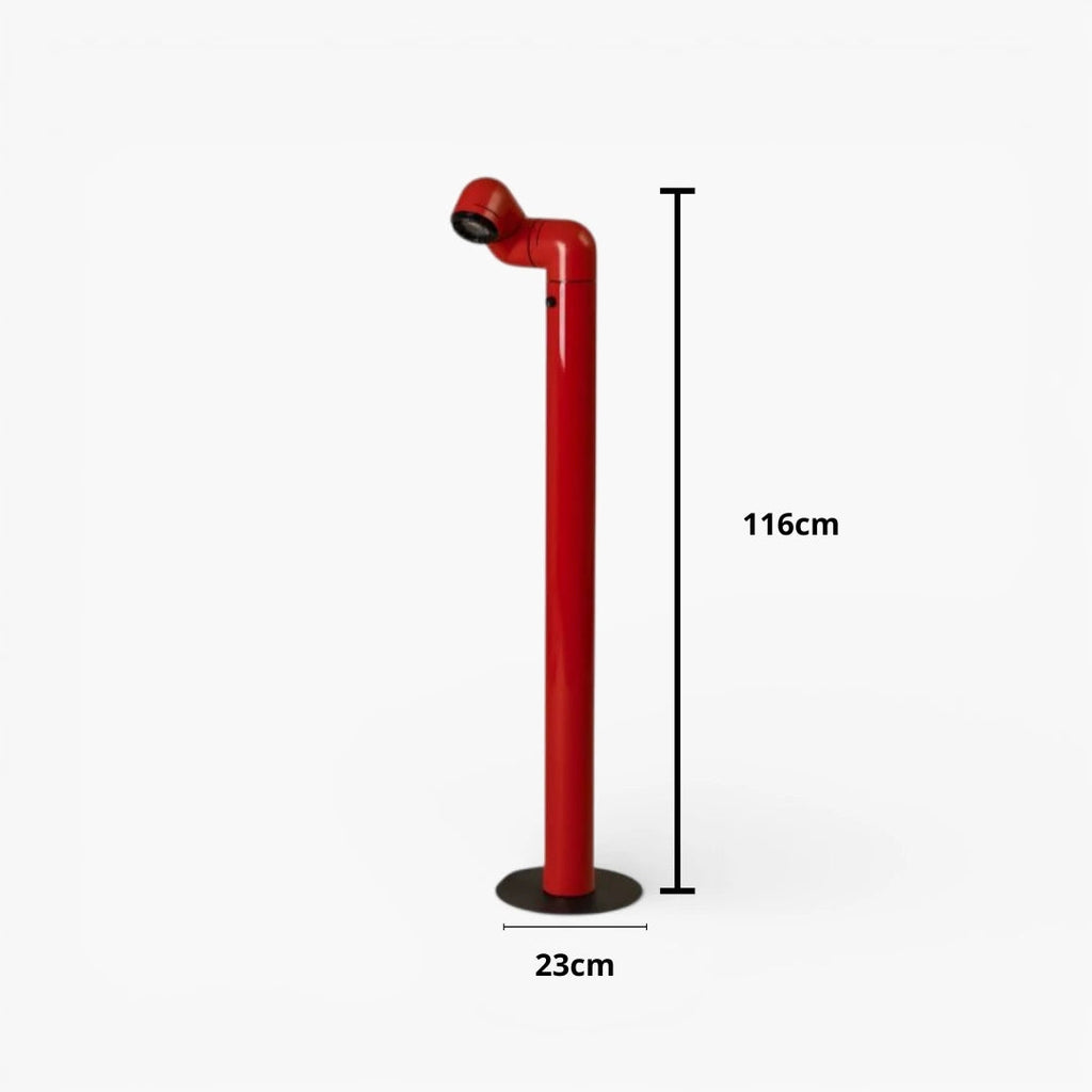 Lampe Sur Pied En Forme De Tuyau