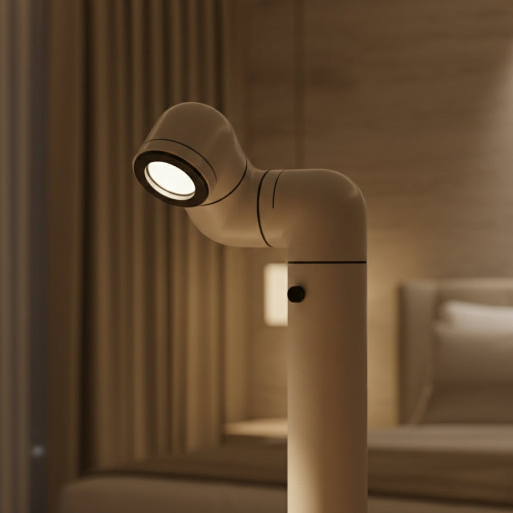 Lampe Sur Pied En Forme De Tuyau