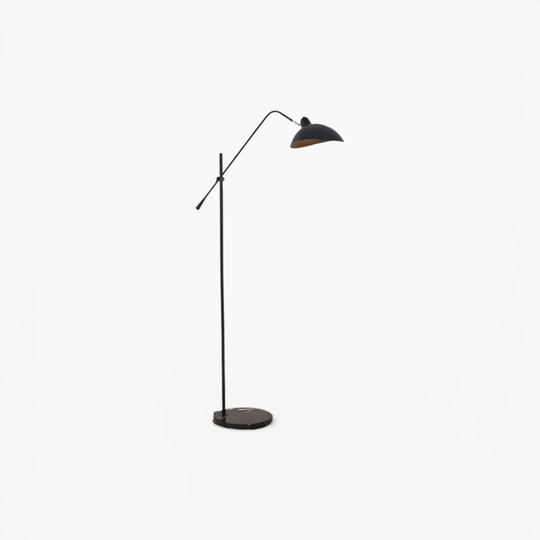 Lampe Sur Pied En Marbre Vintage
