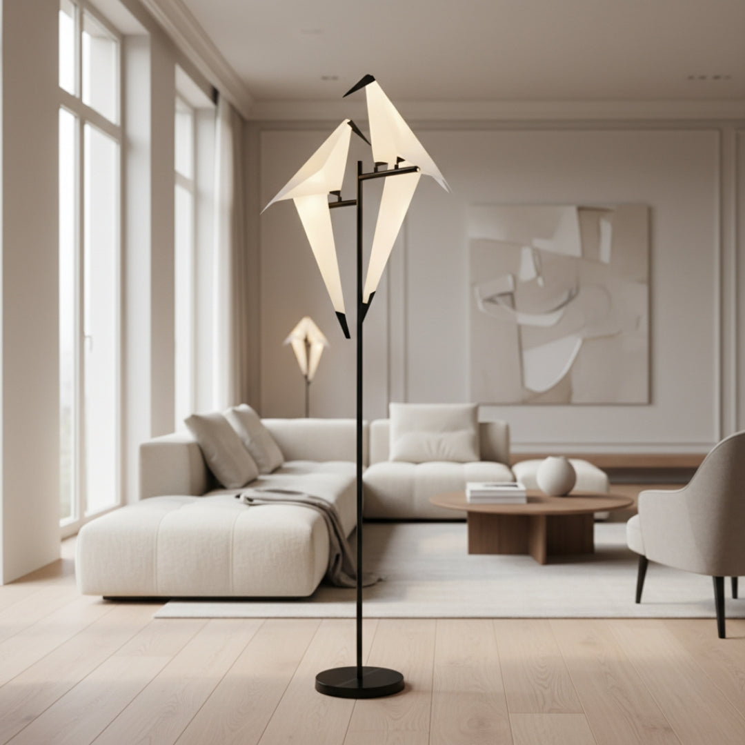 Lampe Sur Pied Origami