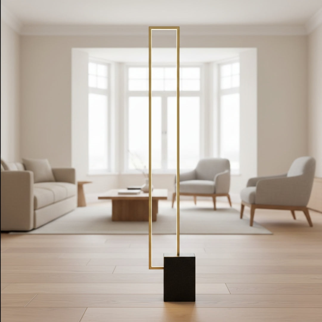 Lampe Sur Pied Rectangulaire