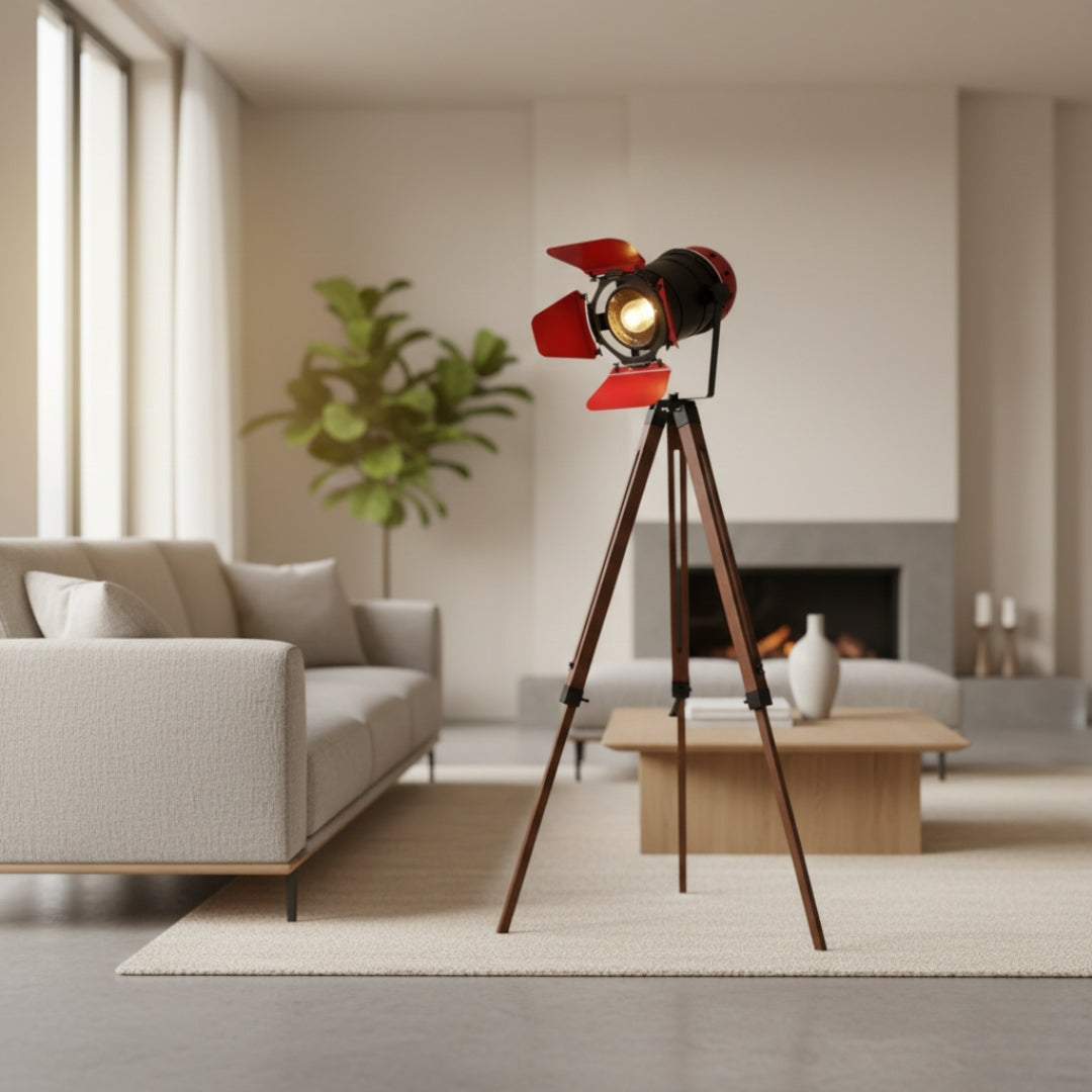 Lampe Sur Pied Style Industriel