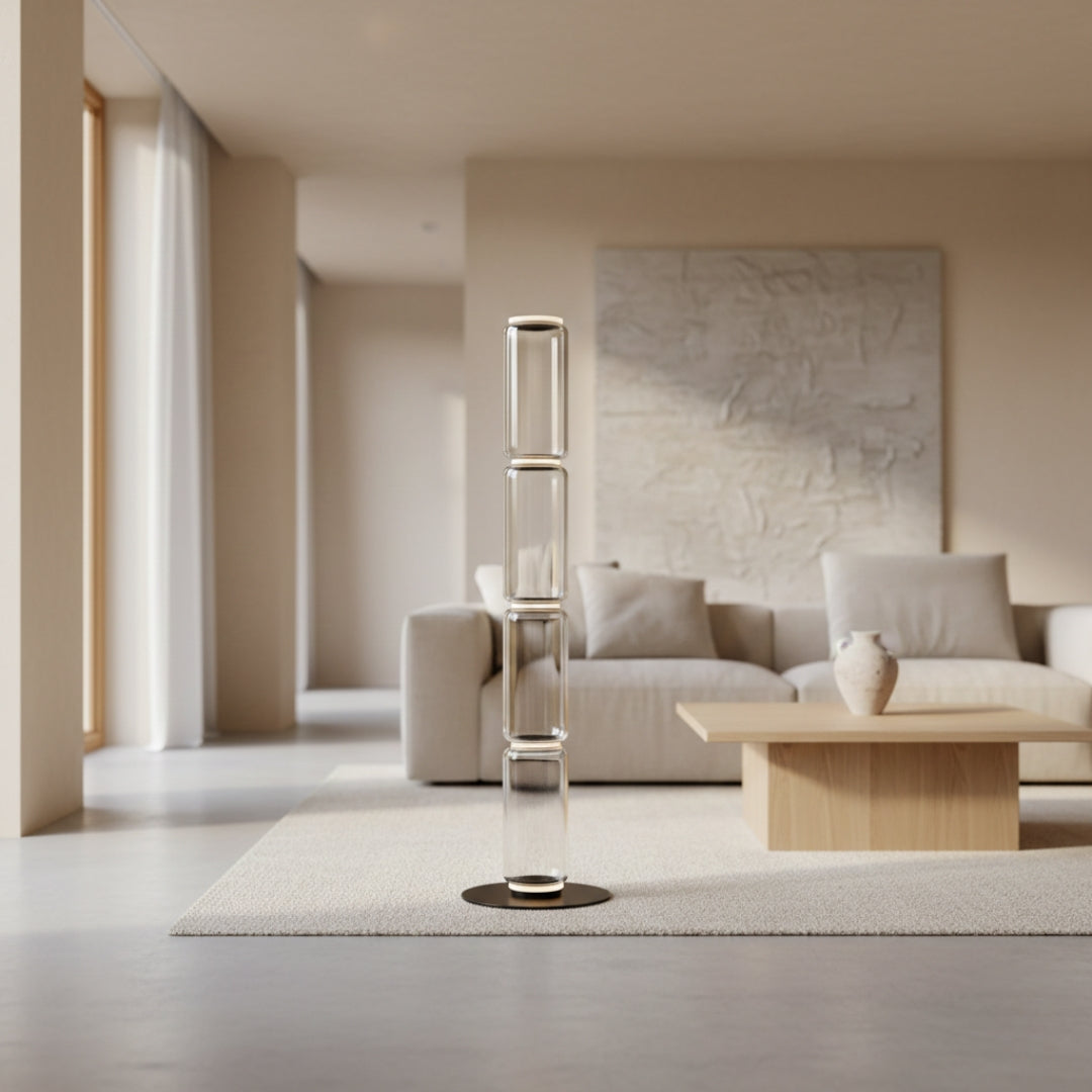 Lampe Sur Pied Transparente