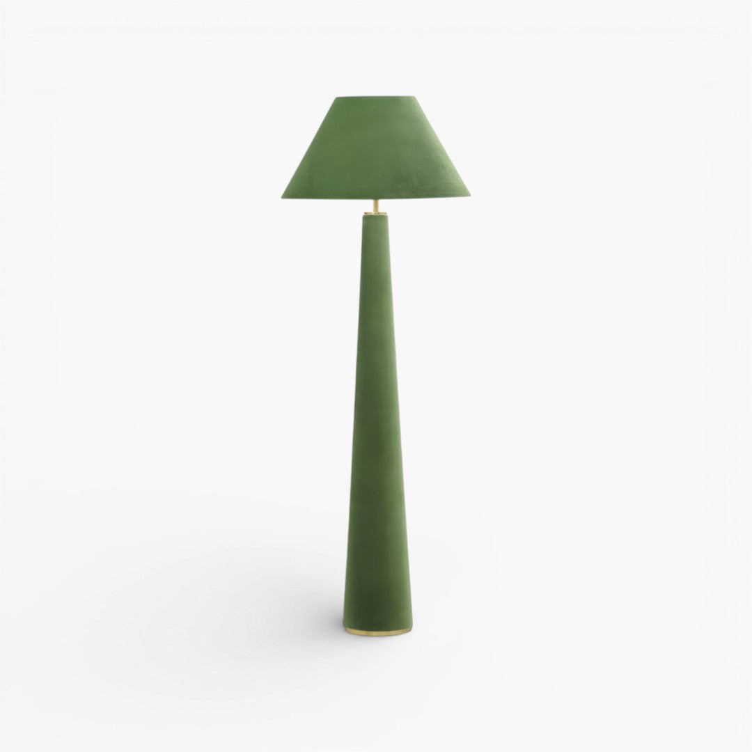 Lampe Sur Pied Verte