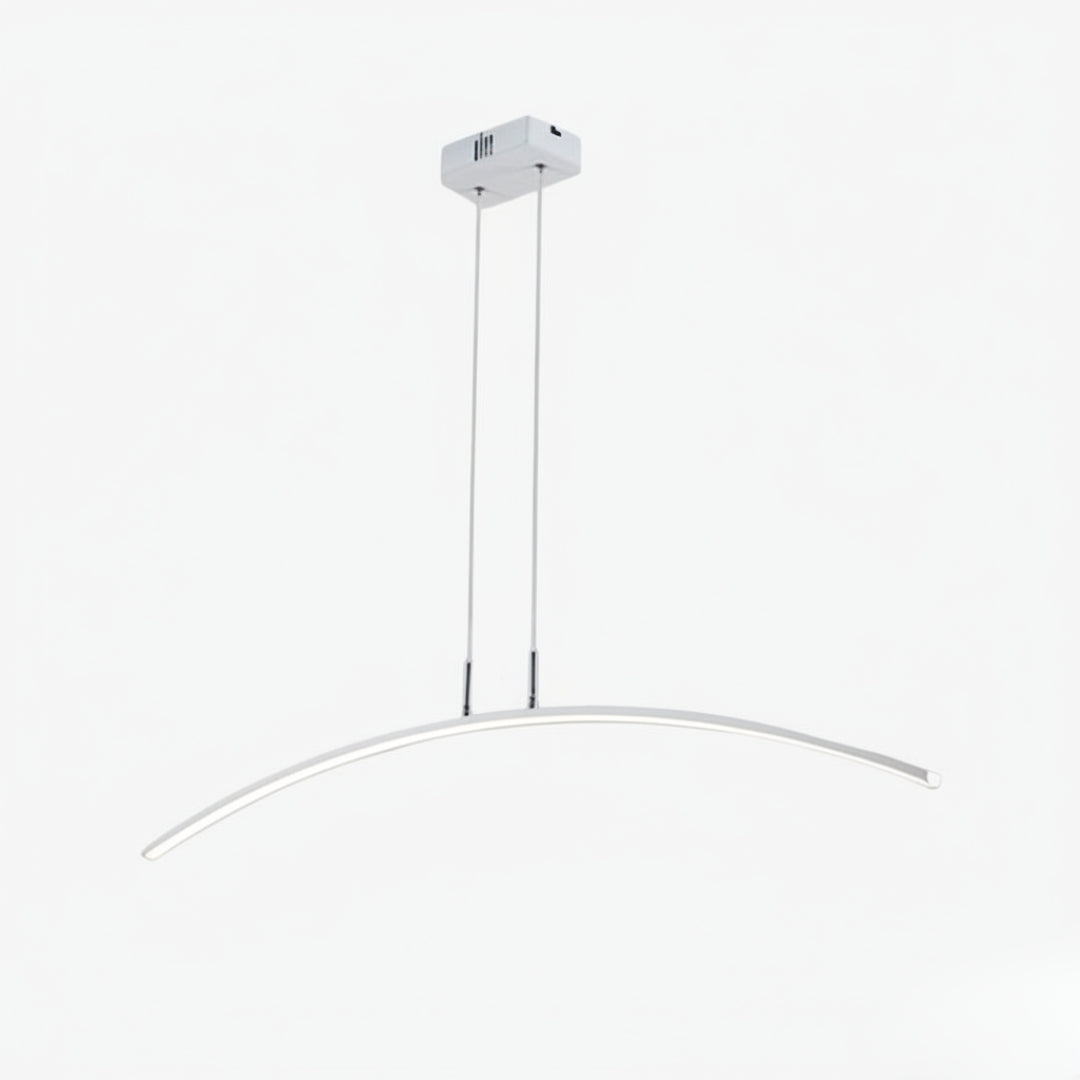 Lustre LED design moderne en arc de cercle – Élégance lumineuse