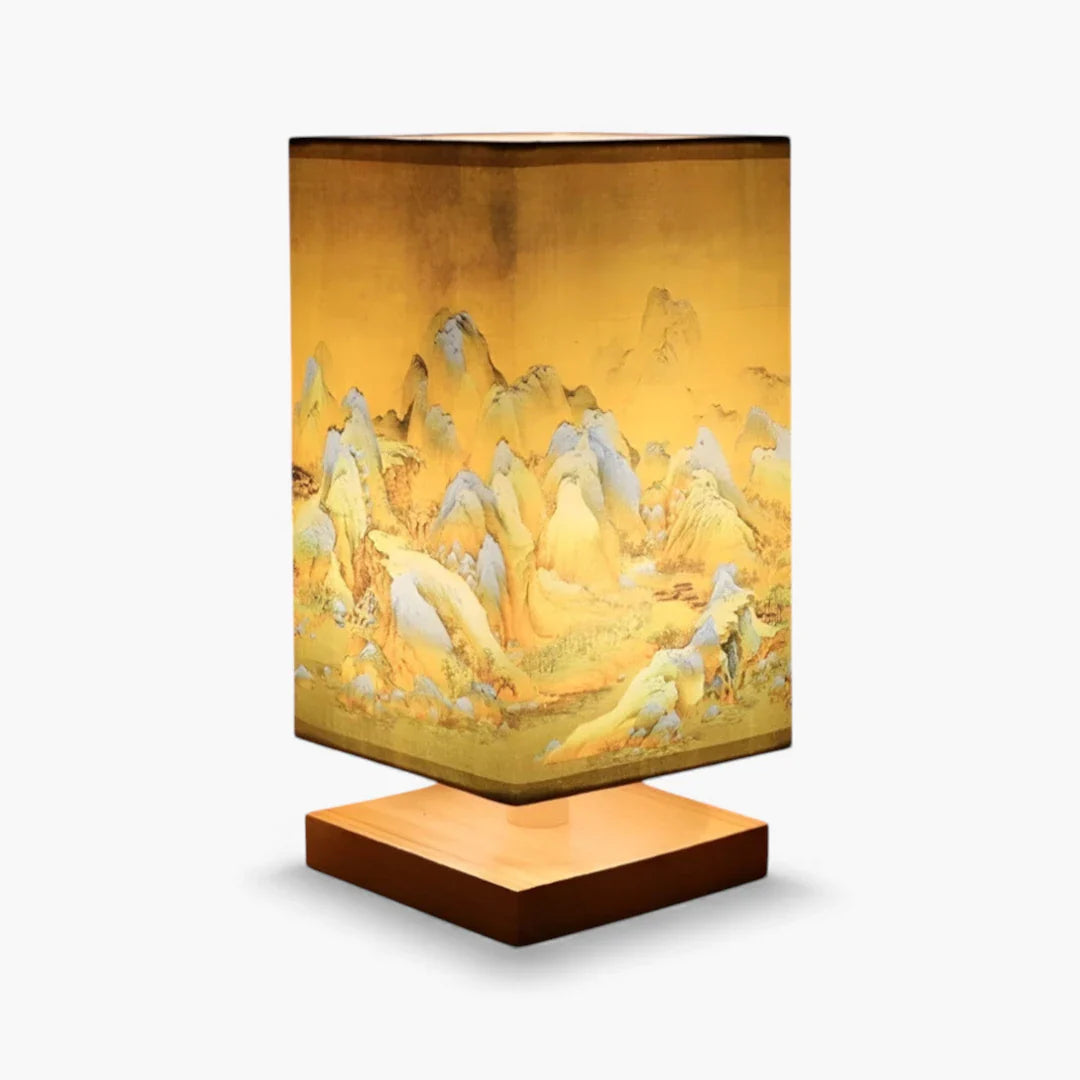 Lampe De Chevet Japonaise Scandinave