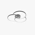 Plafonnier LED Design Rosace Triple Cercle