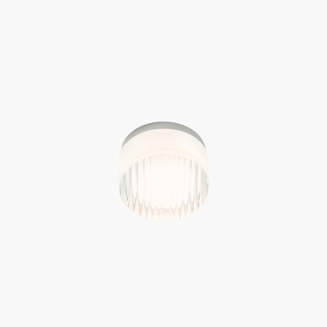 Plafonnier LED Minimaliste en Verre Nordique