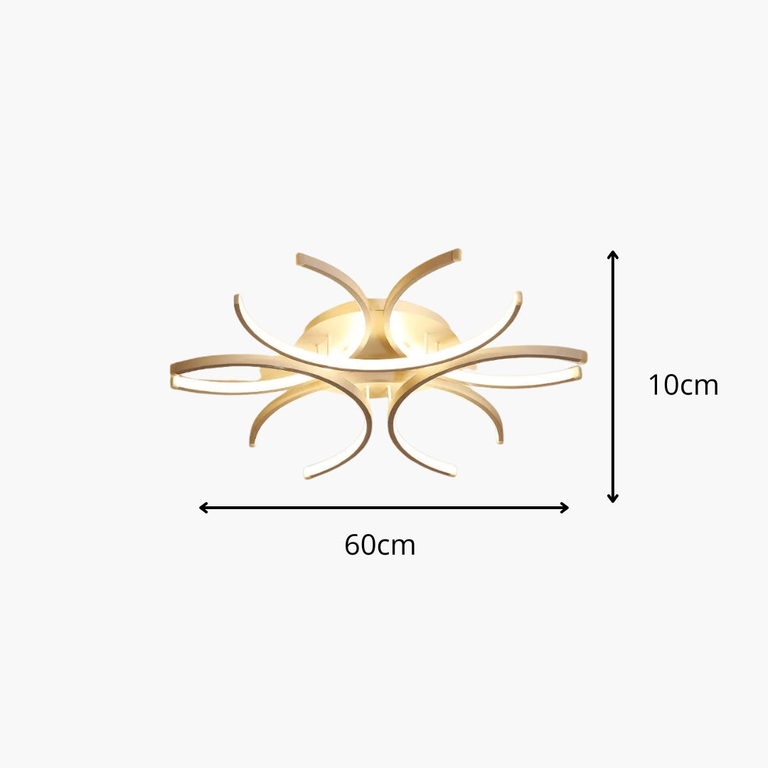 Plafonnier LED Moderne Design Épuré