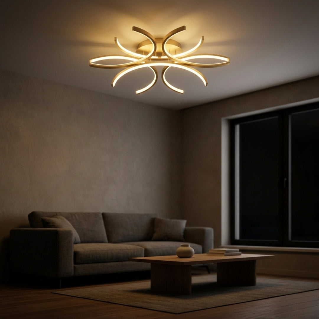 Plafonnier LED Moderne Design Épuré