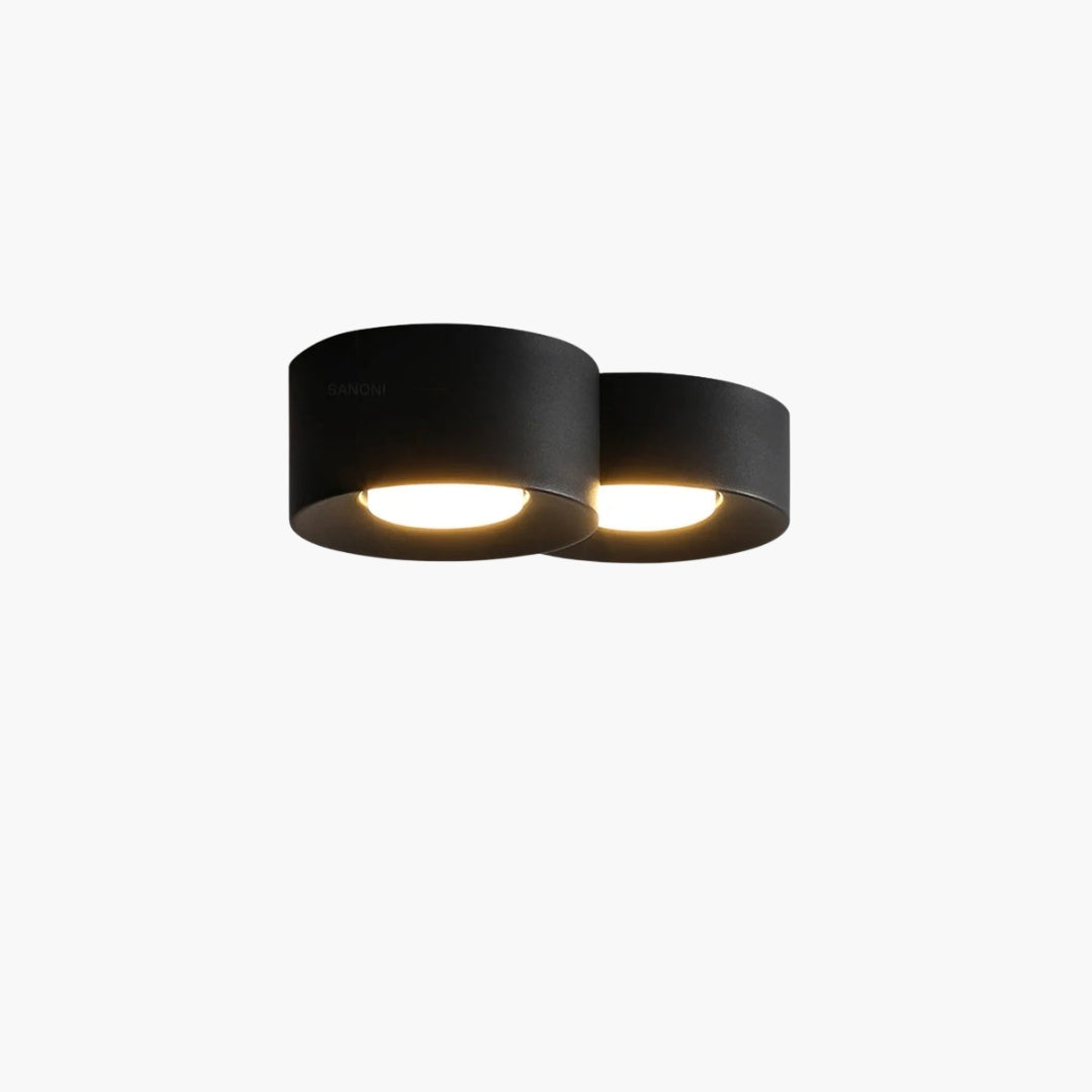 Plafonnier LED cylindre moderne intérieur minimaliste