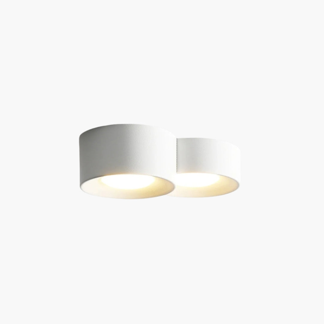 Plafonnier LED cylindre moderne intérieur minimaliste