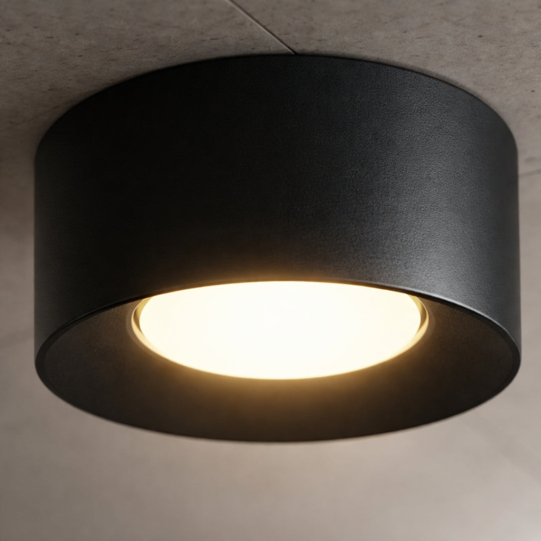 Plafonnier LED cylindre moderne intérieur minimaliste
