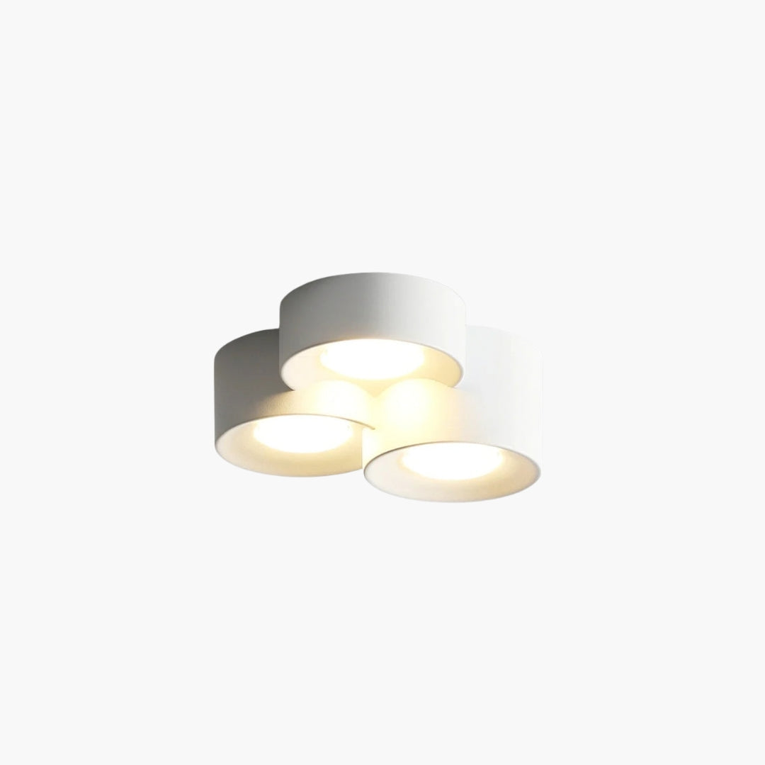 Plafonnier LED cylindre moderne intérieur minimaliste