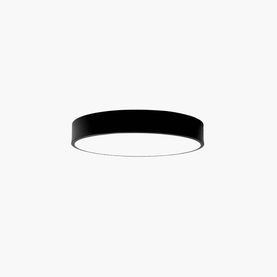 Plafonnier LED rond au design minimaliste