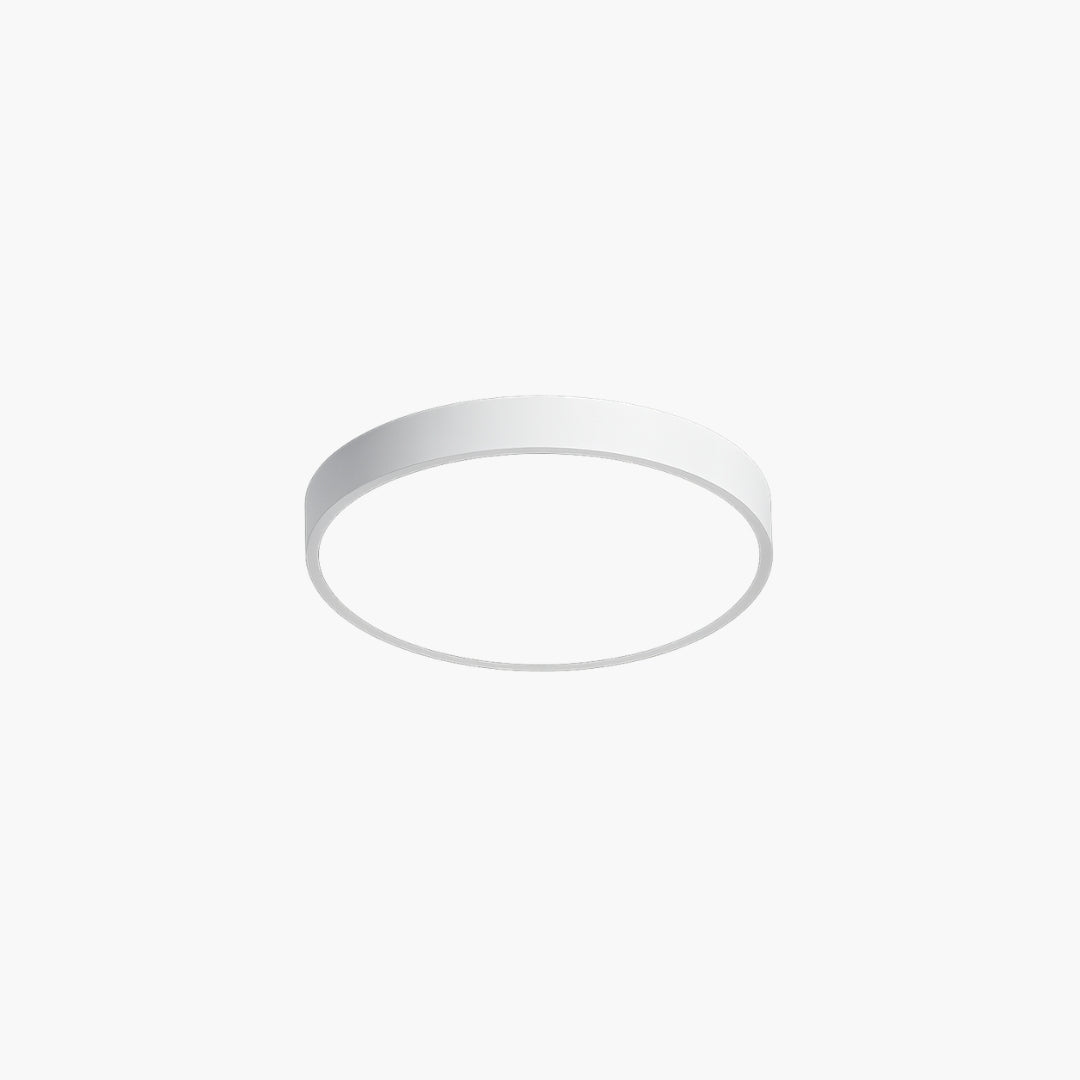 Plafonnier LED design plat arrondi