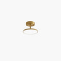 Plafonnier LED minimaliste cuivre design moderne