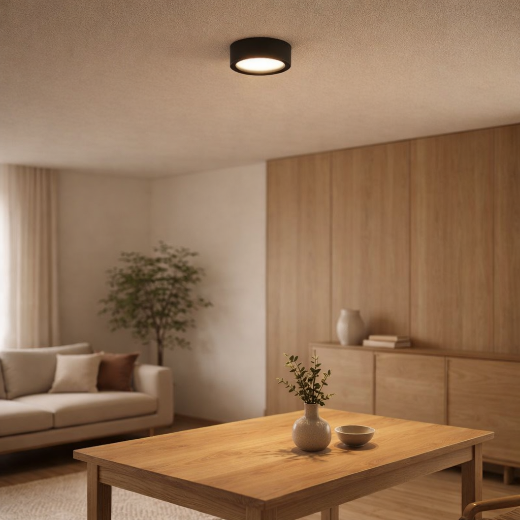 Plafonnier LED ultra-mince moderne