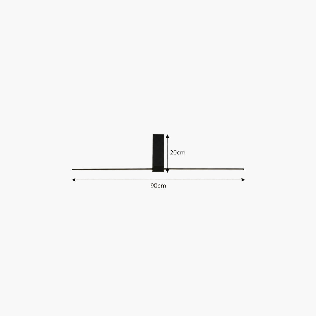 Plafonnier LED Minimaliste Barre Lumineuse Moderne