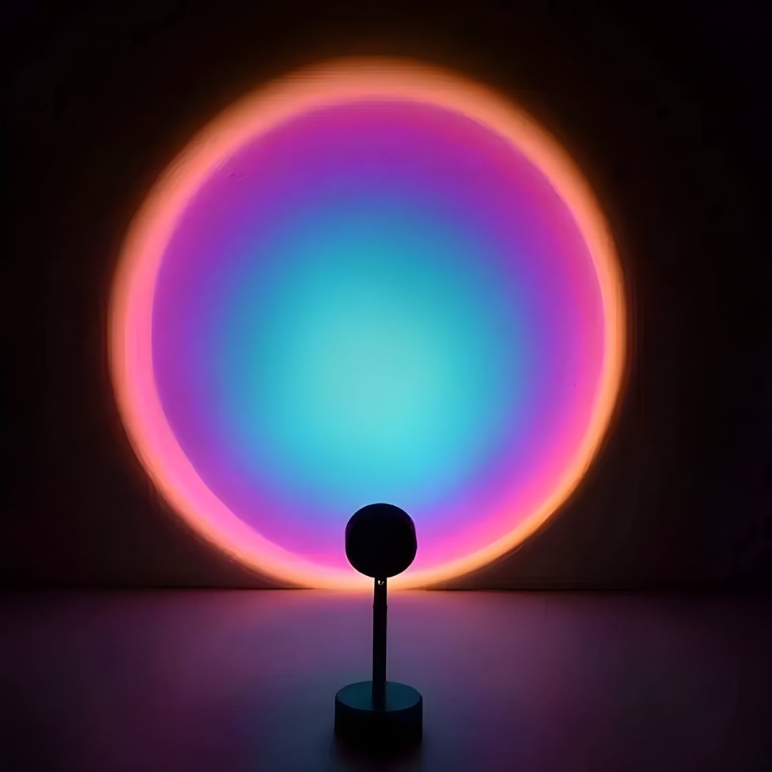 Lampe De Chevet Coucher De Soleil 16 Couleurs