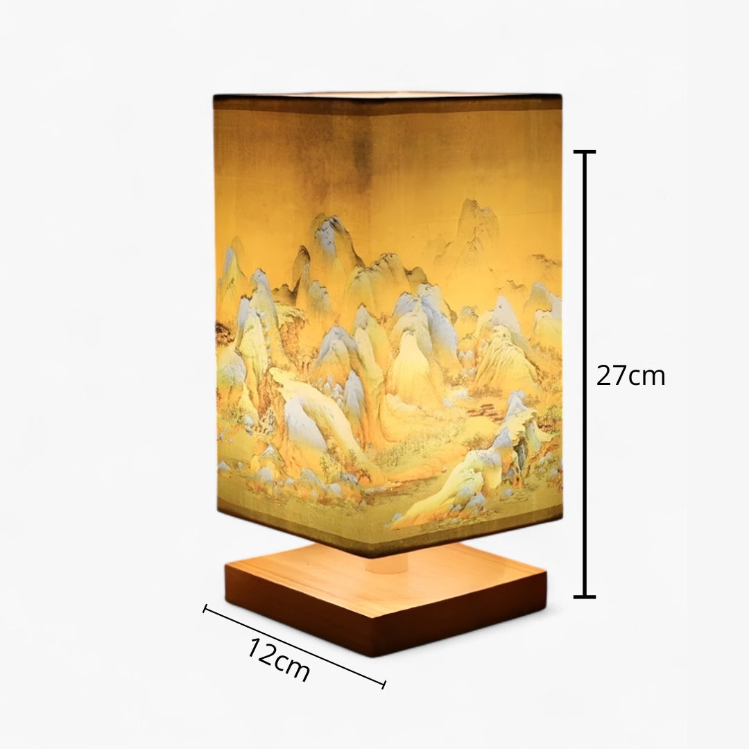 Lampe De Chevet Japonaise Scandinave