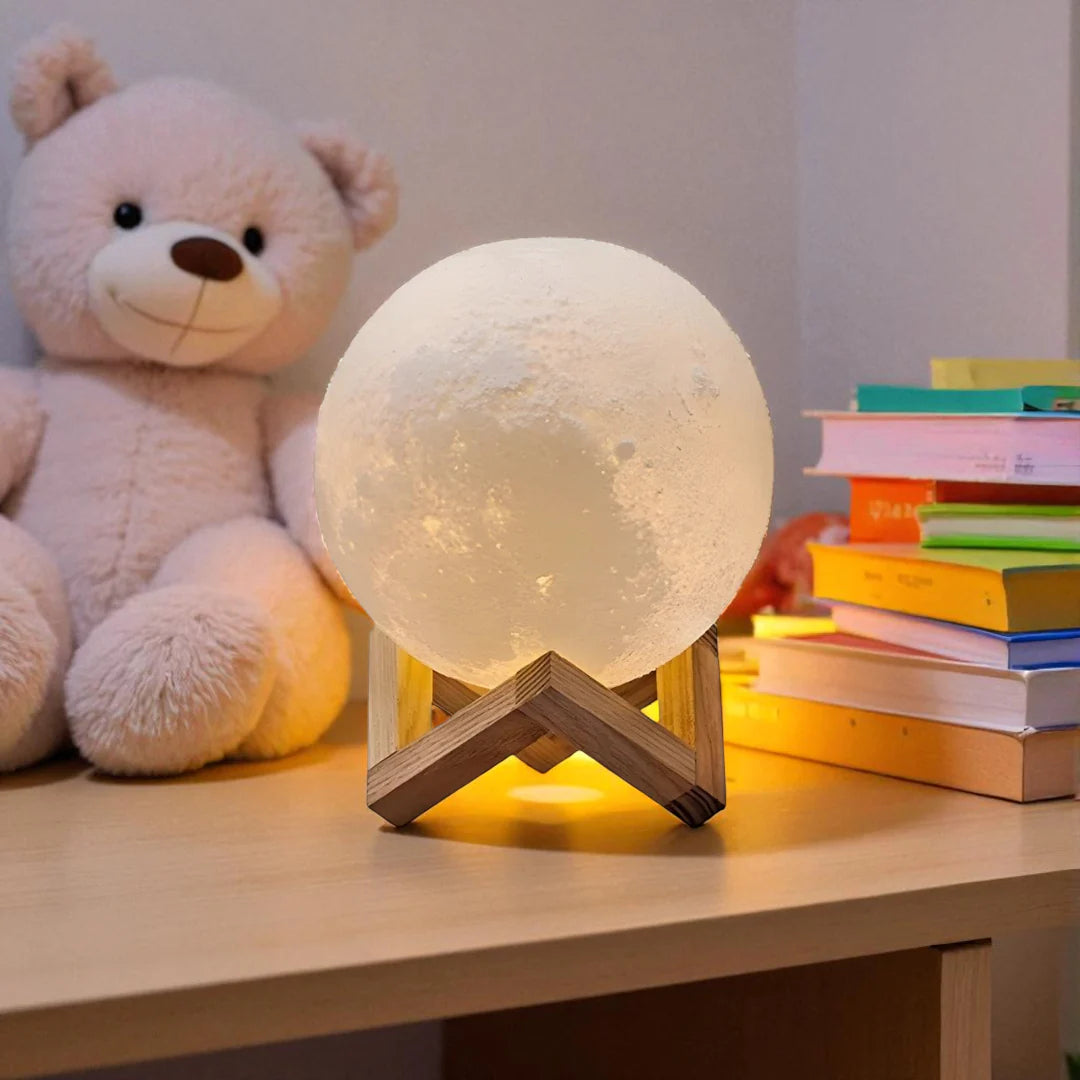 Lampe De Chevet En Forme De Lune