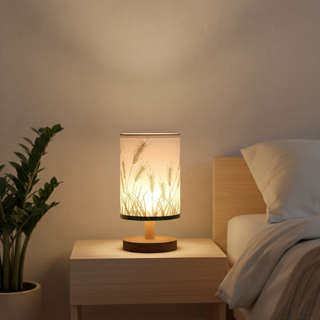 Lampe De Chevet En Lin