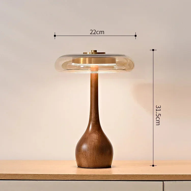 Lampe De Chevet Bois Naturel