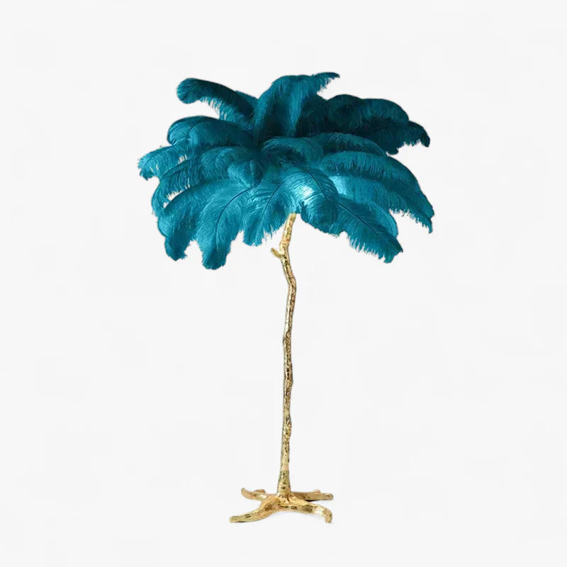 Lampe Plume d'Autruche