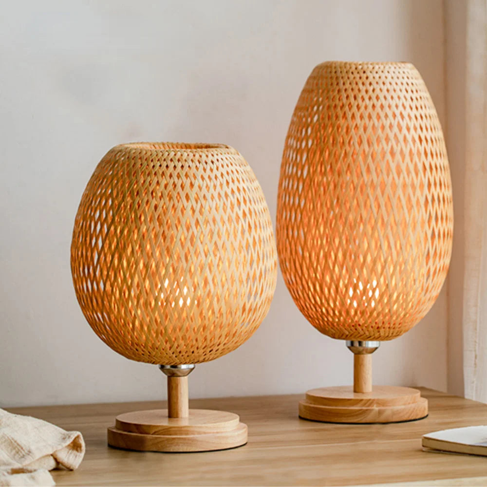 Lampe De Chevet Bambou