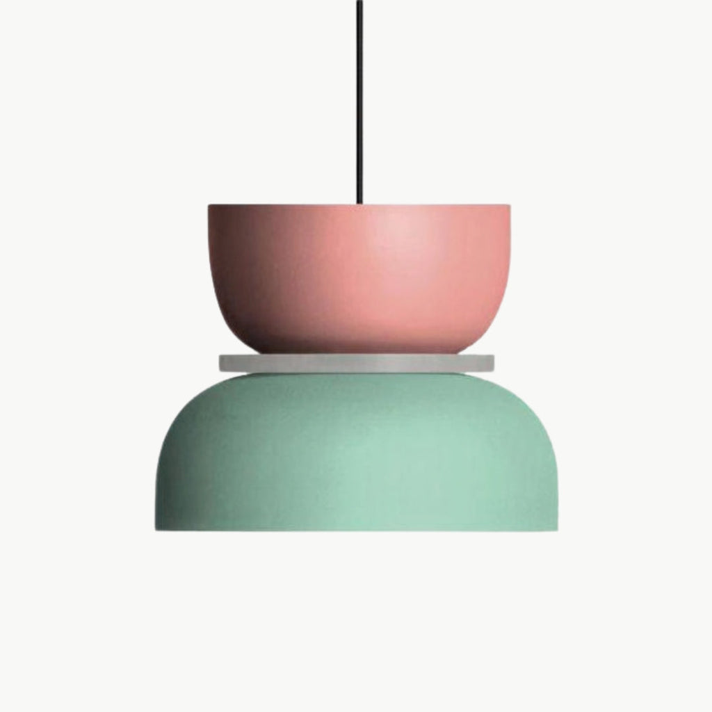 Suspension Colorée aux Formes Ludiques Design
