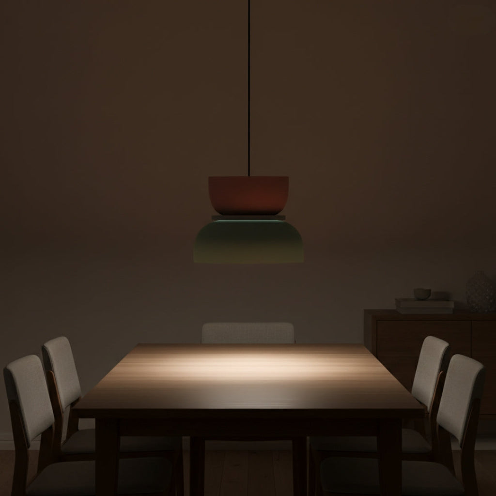Suspension Colorée aux Formes Ludiques Design