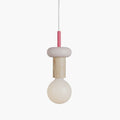 Suspension LED Nordique en Bois Élégant