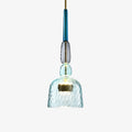 Suspension LED en Verre Coloré Design Moderne