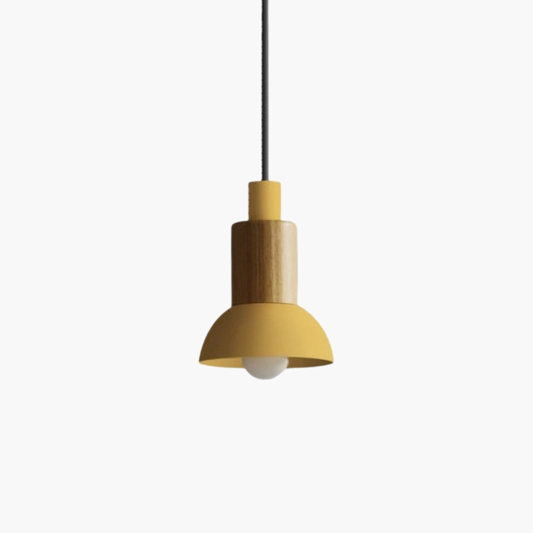 Suspension design en bois et métal de différentes formes Window