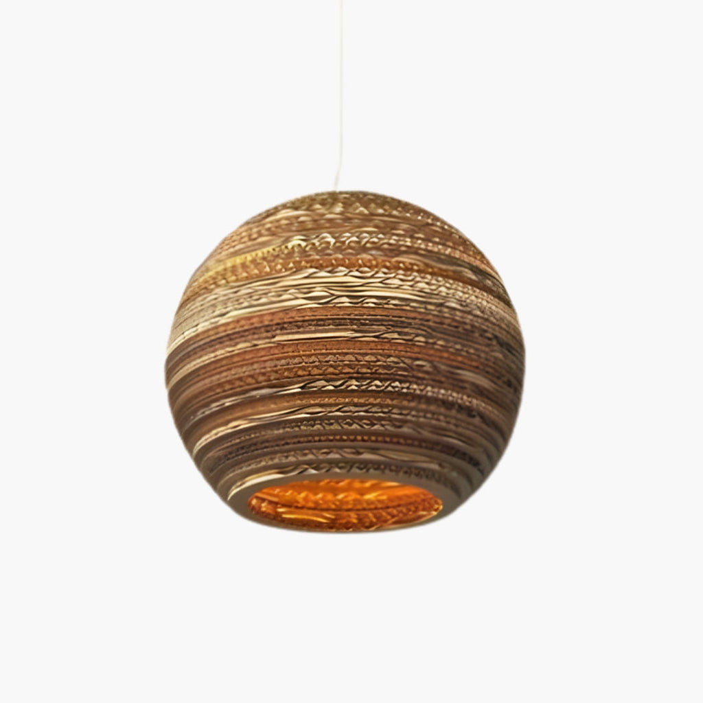 Suspension en papier carton (différentes formes)