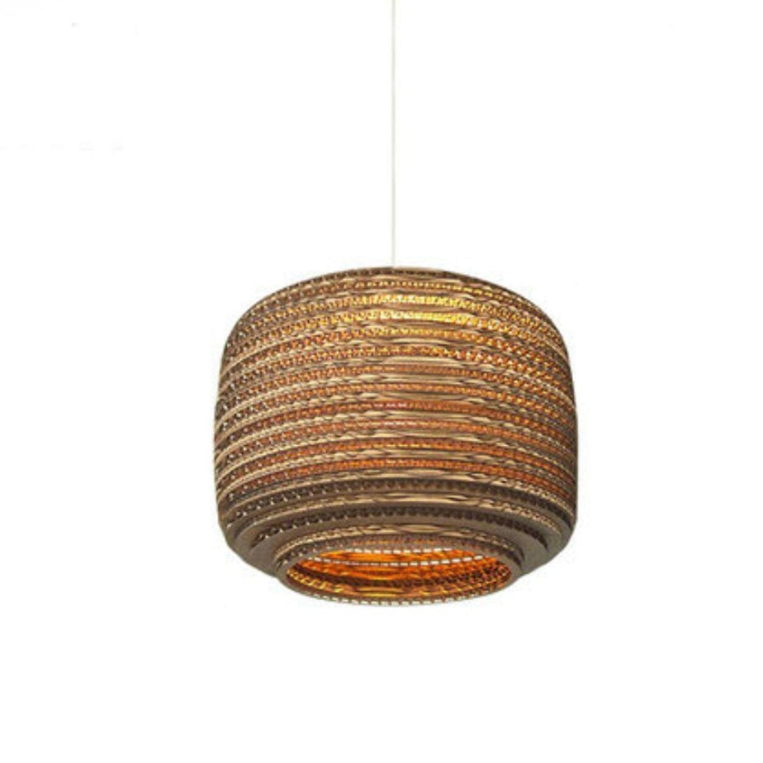 Suspension en papier carton (différentes formes)