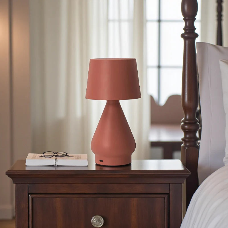 Lampe De Chevet Terracotta