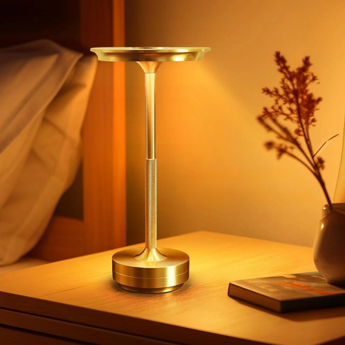 Lampe De Chevet Tactile Rétro LED